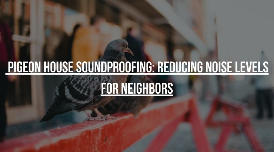Pigeon House Soundproofing: Reducing Noise Levels for Neighbours